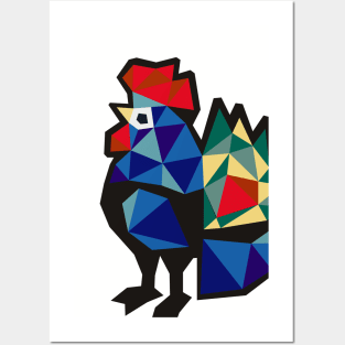 Polish Folk Rooster Posters and Art